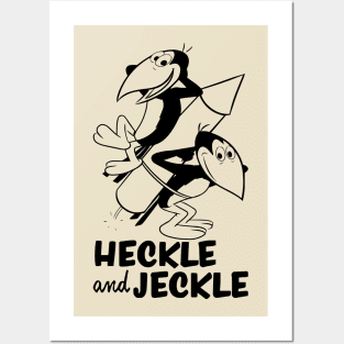 Heckle and Jeckle - Old Cartoon Posters and Art